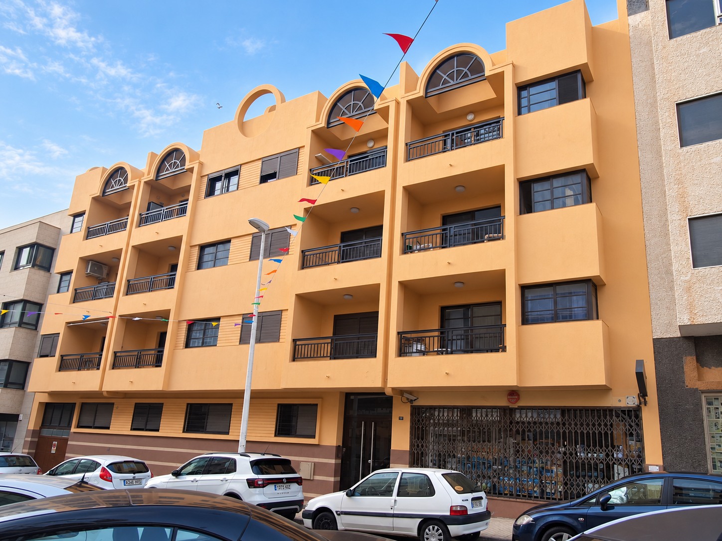 Fachada principal del Edificio Atlántico