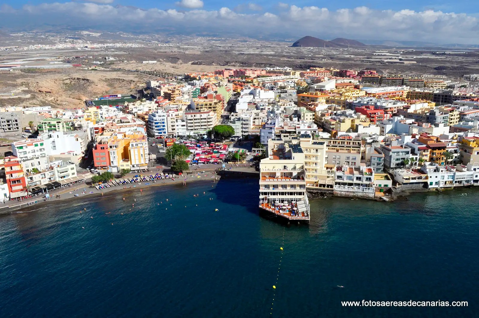 Frente marítimo de El Médano