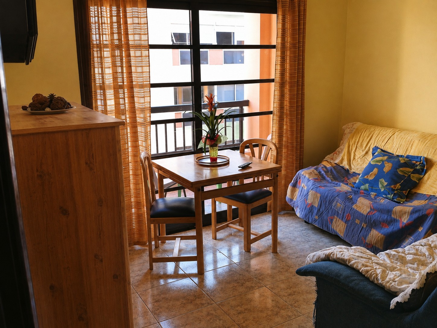 Terraza vista desde el salón